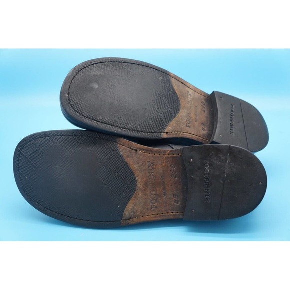 BIRKENSTOCKS FOOTPRINTS CLASSIC BLACK OXFORD MONK STRAP SIZE 45 - Picture 11 of 14